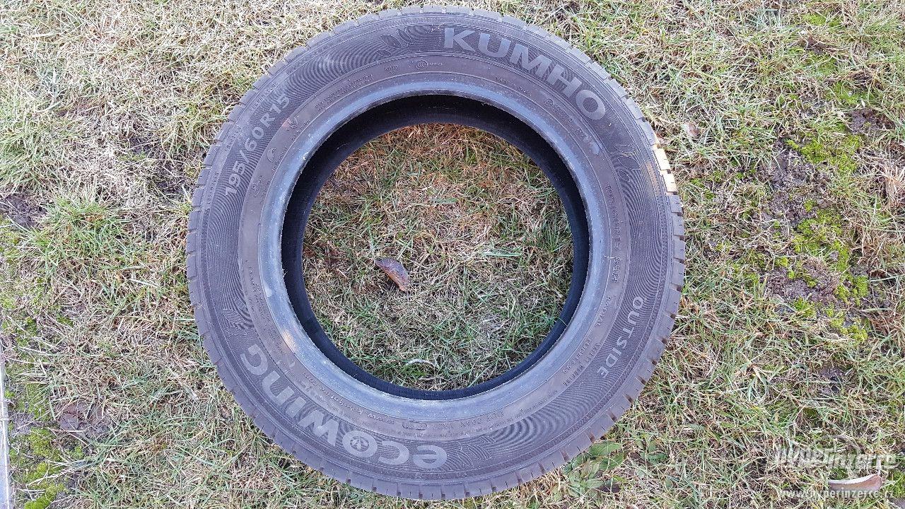 Nové pneu KUMHO 195/60R15 - foto 1