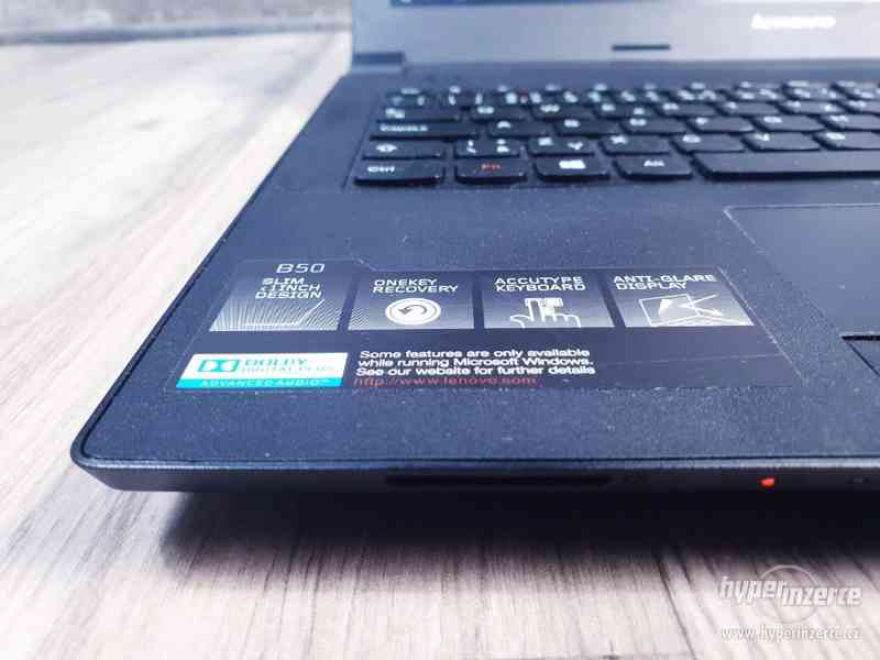 15,6" NOTEBOOK LENOVO B50-30, KRÁSNÝ STAV! - foto 7