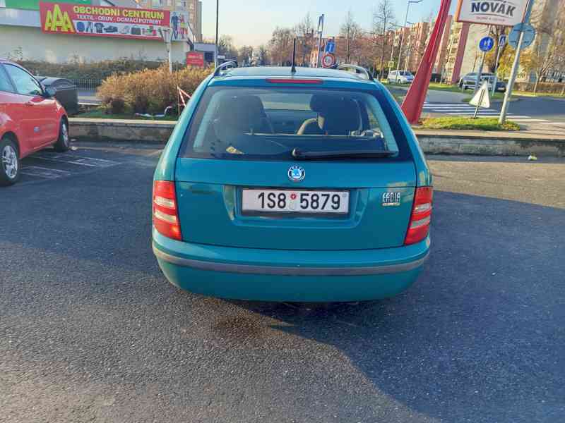 ŠKODA FABIA 1.4MPI 50 KKW SUPER STAV  - foto 5