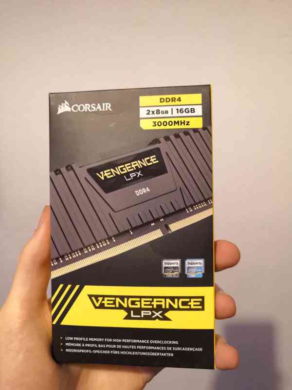 Corsair Vengeance LPX Black 16GB (2x8GB) DDR4 3000 Mhz - foto 2