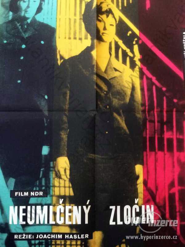 Neumlčený zločin film plakát 1965 František Forejt - foto 1