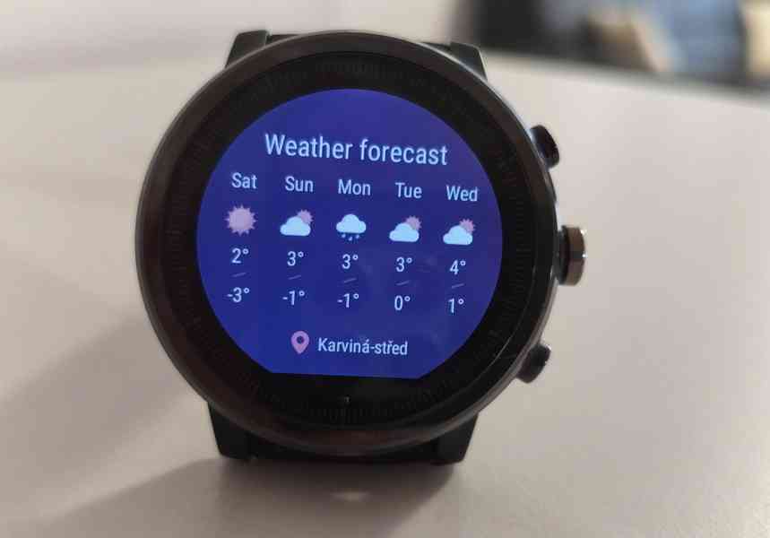 chytré hodinky Amazfit Stratos - foto 12