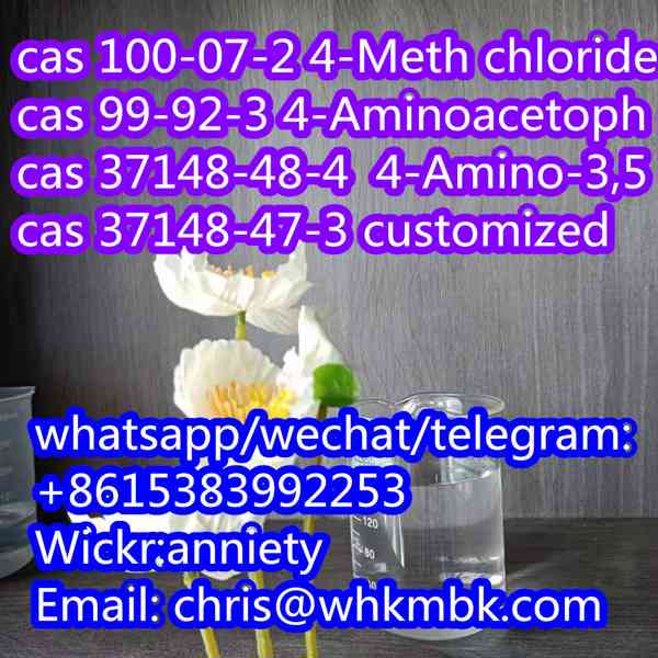 whatsapp: +86 153 8399 2253 cas 100-07-2 cas 99-92-3 - foto 2