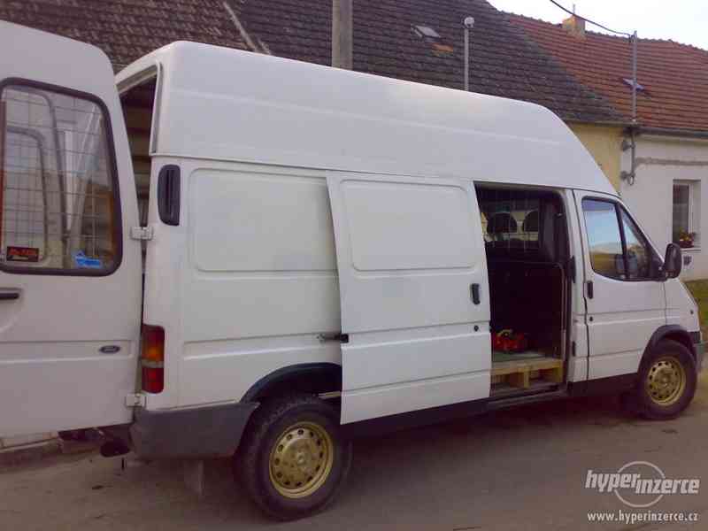 Prodám Ford transit Maxi výška i délka 190L  2,5.DI 4HB - foto 4