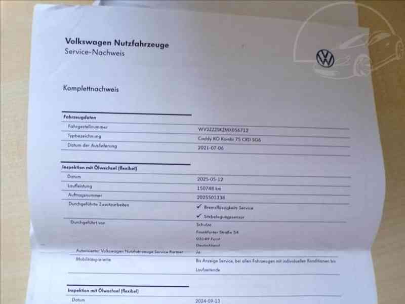 Volkswagen Caddy 2,0 TDI - foto 17