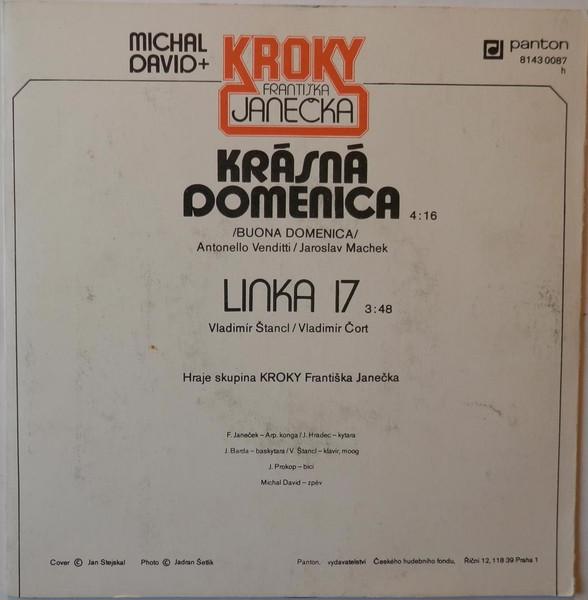 Michal David + Kroky Františka Janečka  –  Krásná Domenica - foto 2