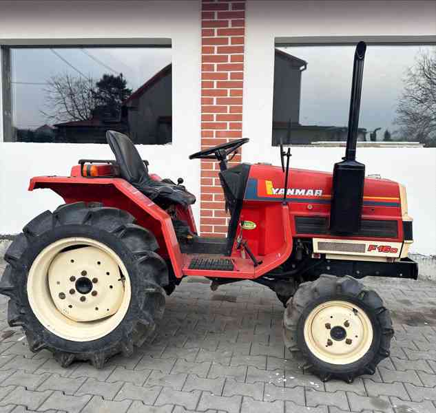 Traktor Yanmar F16D - malotraktor - foto 4