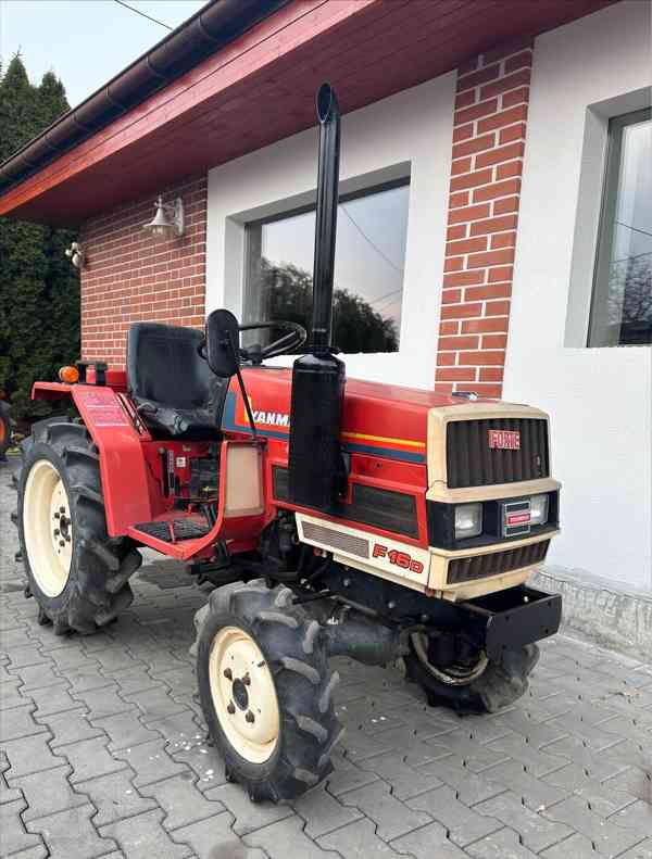 Traktor Yanmar F16D - malotraktor - foto 2
