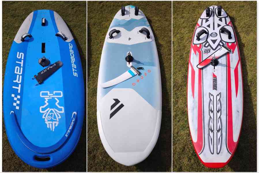 Freeride plováky na windsurfing