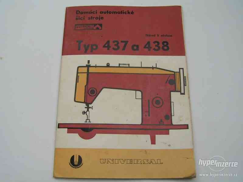 manuál pro šicí stroj Typ 437 a 438 - universal - foto 1