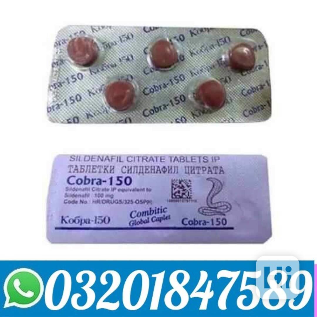 Black Cobra 150mg Tablets in Pakistan = 03201847589  - foto 1