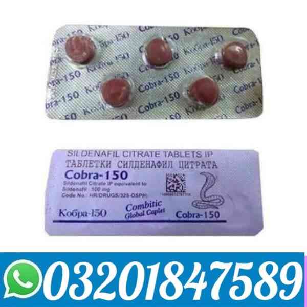 Black Cobra 150mg Tablets in Pakistan = 03201847589  - foto 1