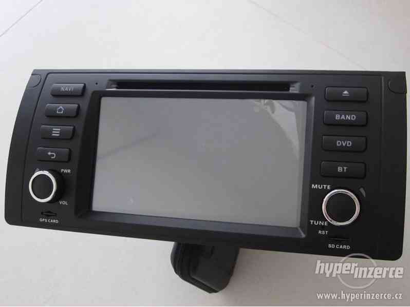 BMW 3 5 X5 7 - Dotykove Autoradio + GPS NAVI DVD BT SD USB - foto 2