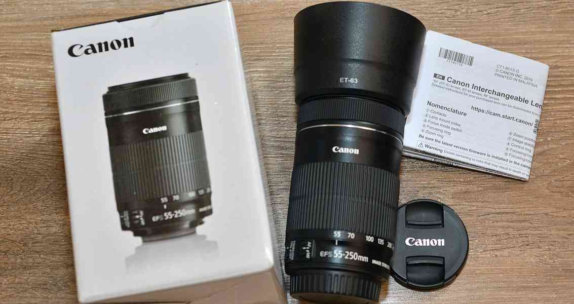 Canon EF-S 55-250mm f/4-5.6 IS STM **APS-C  - foto 3