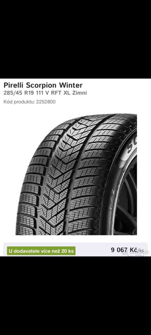 sada zimních pneu run flat BMW originál 19” - dvourozměrná - foto 1