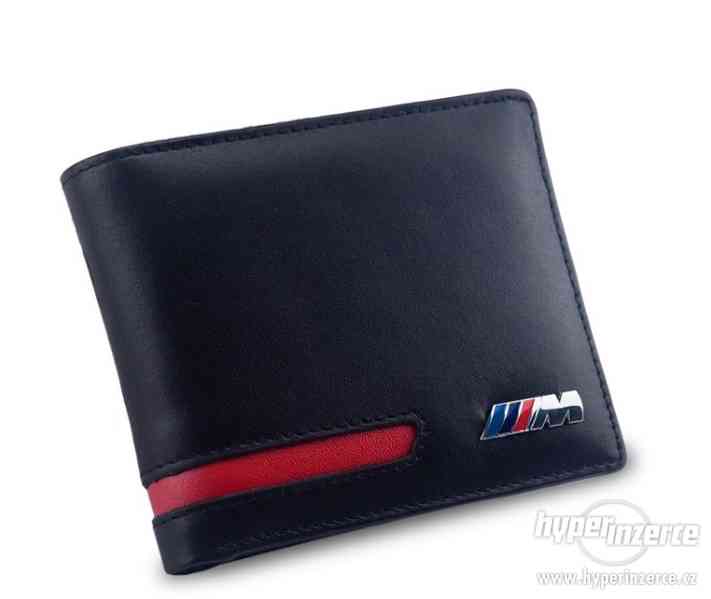 Peněženka BMW ///Mstyle s červeným a modrý pruhem motorsport - foto 2