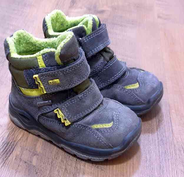 Dětské značkové zimní boty Goretex Primigi - velikost 23 - foto 2