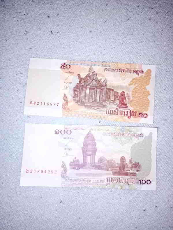 Kambodža bankovky - foto 2