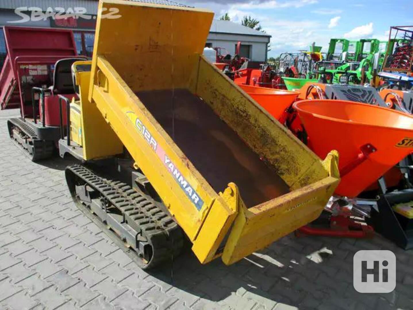 Minidumper Yanmar C-12 R nosnost 1200kg 2 - foto 1