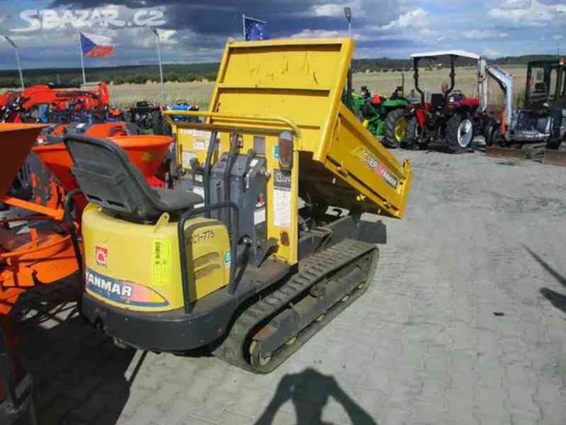 Minidumper Yanmar C-12 R nosnost 1200kg 2 - foto 2