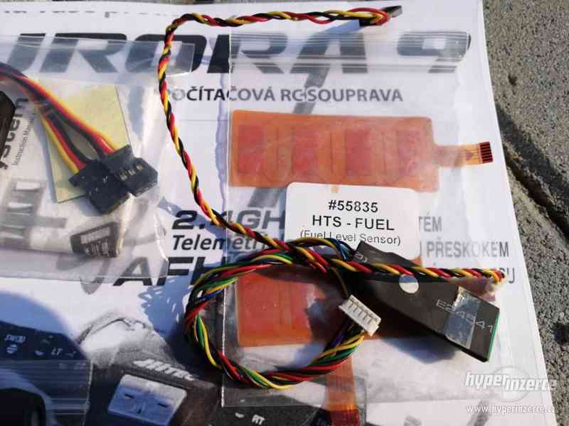 Hitec Aurora 9 + 3 prijimace + telemetria + pult - foto 6