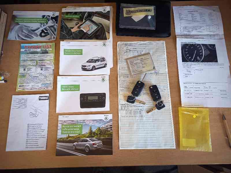 ŠKODA Roomster 1,4i16V Ambition Plus ČR 84TKM - foto 26