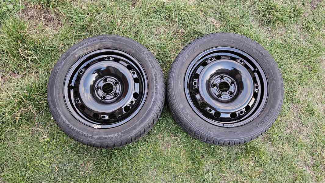 Škoda Fabia rezerva 195/55R15 disk 6Jx15 5x100 ET43 - foto 1