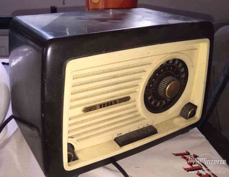 Staré rádio TESLA - foto 1