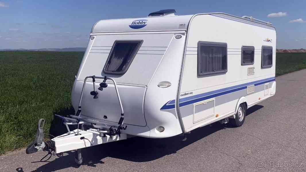 Hobby Excellent 495, mover, solár, LED, USB, nosiče kol  - foto 9