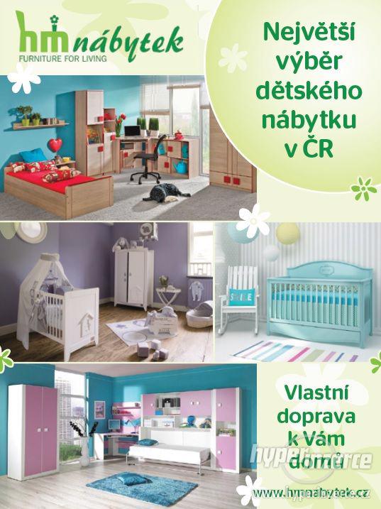 Dětský pokoj LORENTO - 2 barvy - fialová / limetka - foto 6