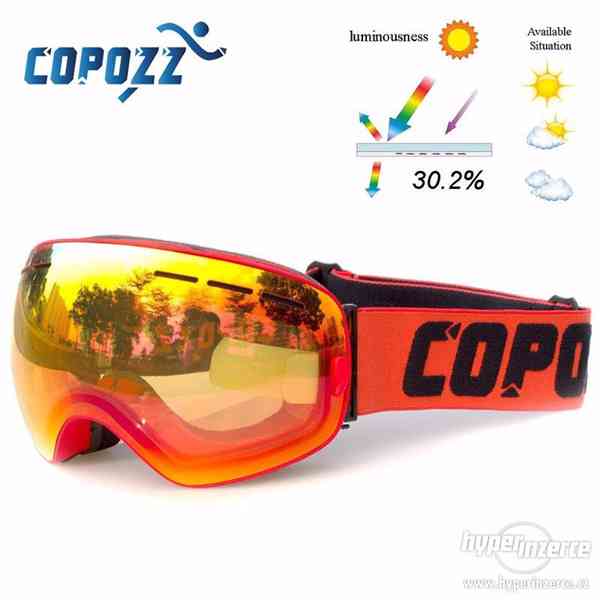 Ski, lyžařské, polarizační brýle - UV400 - foto 2