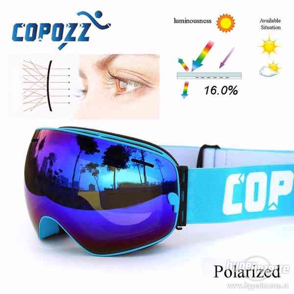 Ski, lyžařské, polarizační brýle - UV400 - foto 7