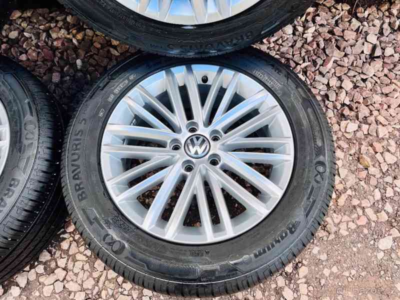 5x112 R17 originál letní sada VW Tiguan -235/55 - DOT 2020 - foto 5