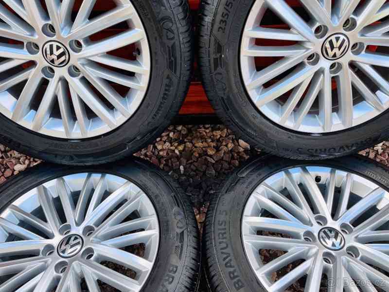 5x112 R17 originál letní sada VW Tiguan -235/55 - DOT 2020 - foto 6