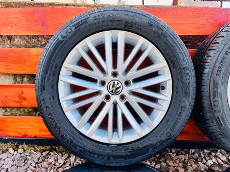 5x112 R17 originál letní sada VW Tiguan -235/55 - DOT 2020 - foto 2