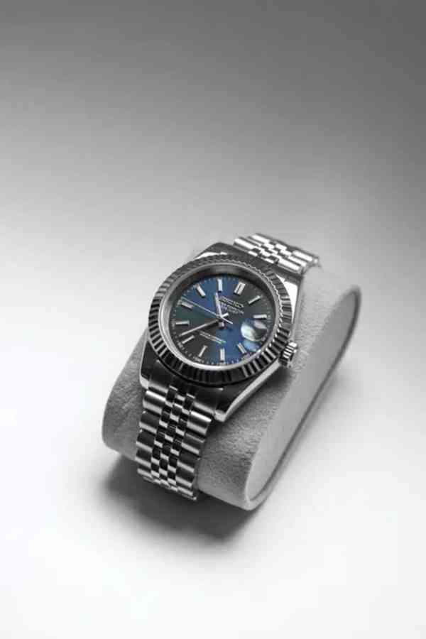 Hodinky SeikMod Datejust Navy - foto 2