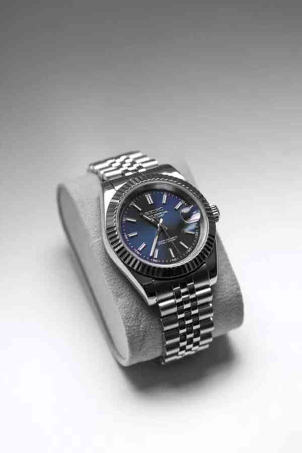 Hodinky SeikMod Datejust Navy - foto 4