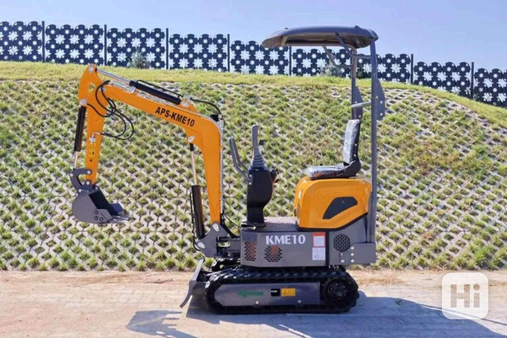 minirypadlo, minibagr, bagr  APS- KME 10 - foto 1