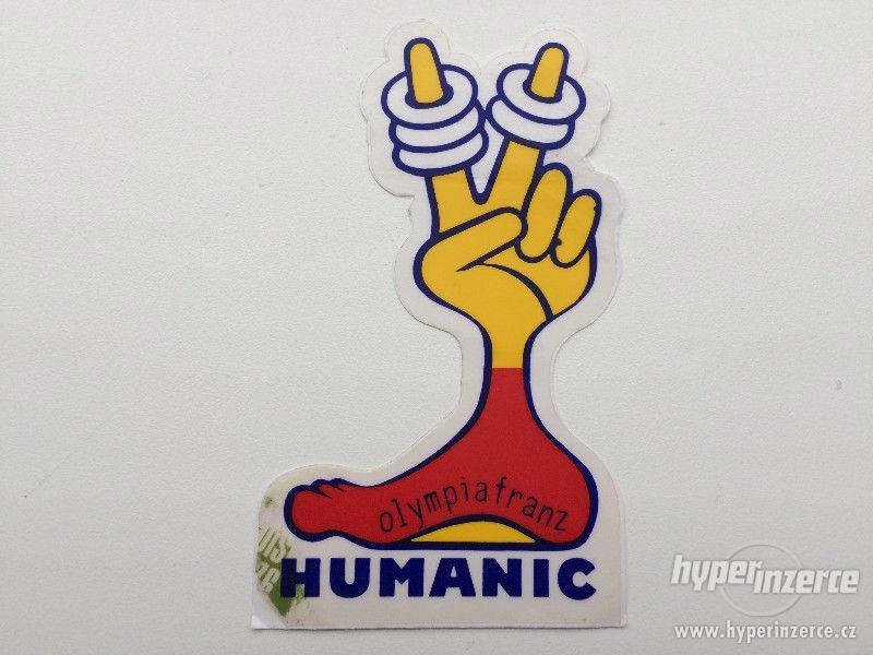 Sběratelská samolepka Humanic rok 1978 - foto 1