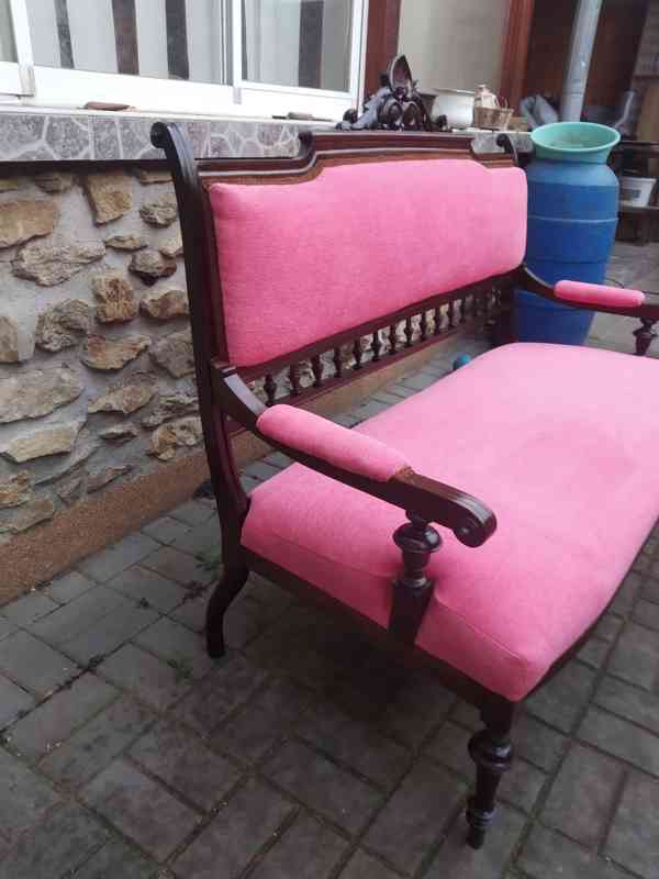 Křesla J.Halabala+sofa. - foto 8