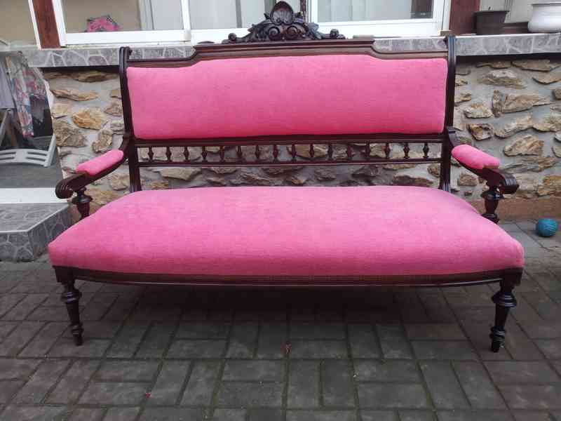 Křesla J.Halabala+sofa. - foto 4