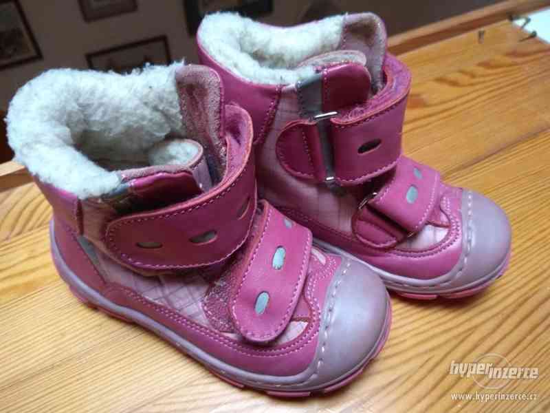 Dětské zimní boty vel 24 - foto 1