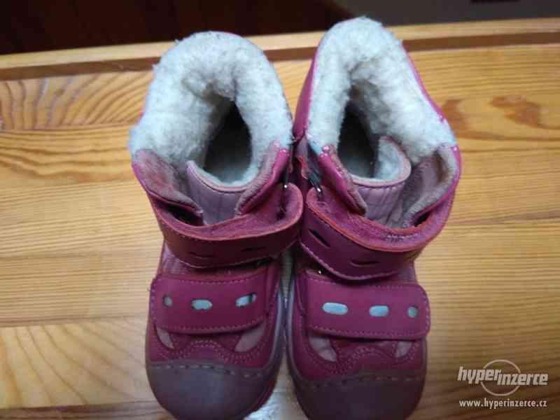 Dětské zimní boty vel 24 - foto 4
