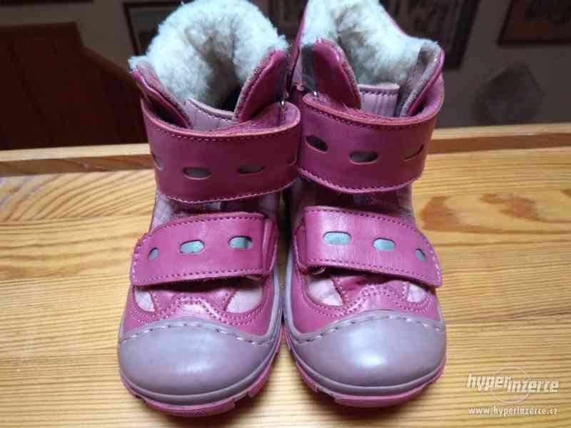 Dětské zimní boty vel 24 - foto 5