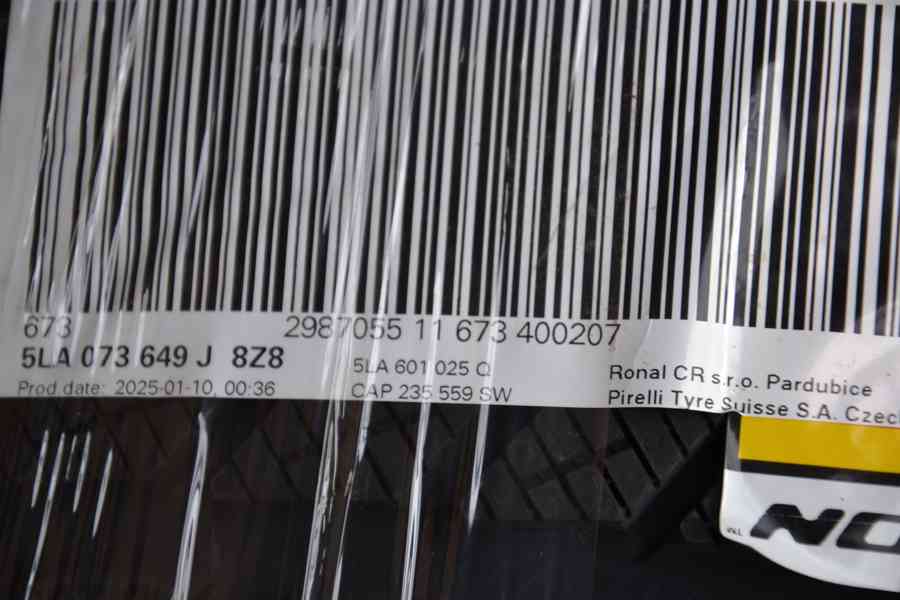 Nová zimní Alu sada Š.Enyaq, Elroq - 235/55+255/50 R19 DOT25 - foto 7