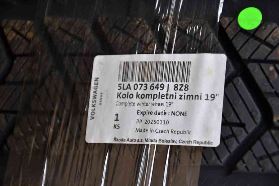 Nová zimní Alu sada Š.Enyaq, Elroq - 235/55+255/50 R19 DOT25 - foto 5