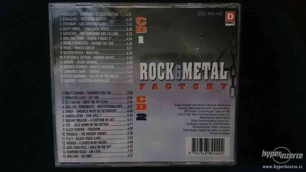 ROCK & METAL - Factory - 2CD výběr - foto 2