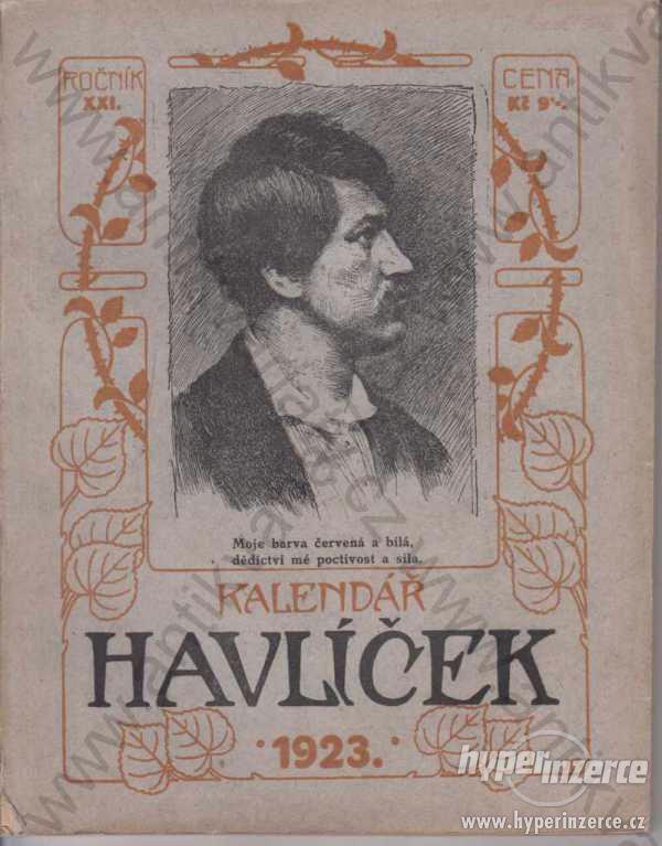 Kalendář Havlíček 1923 - foto 1