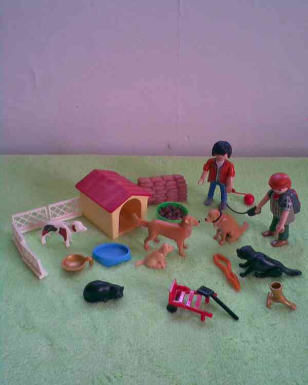 Play mobil pejsci a kočičky - foto 1