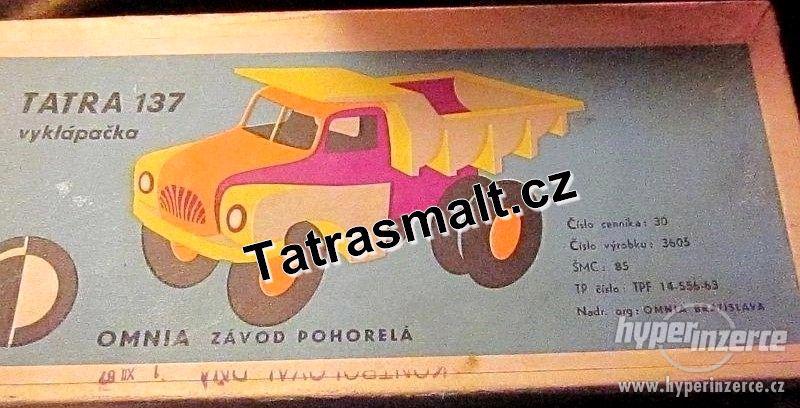 Koupím starou hračku pasák, jeřáb, auto od firmy Tatrasmalt - foto 7